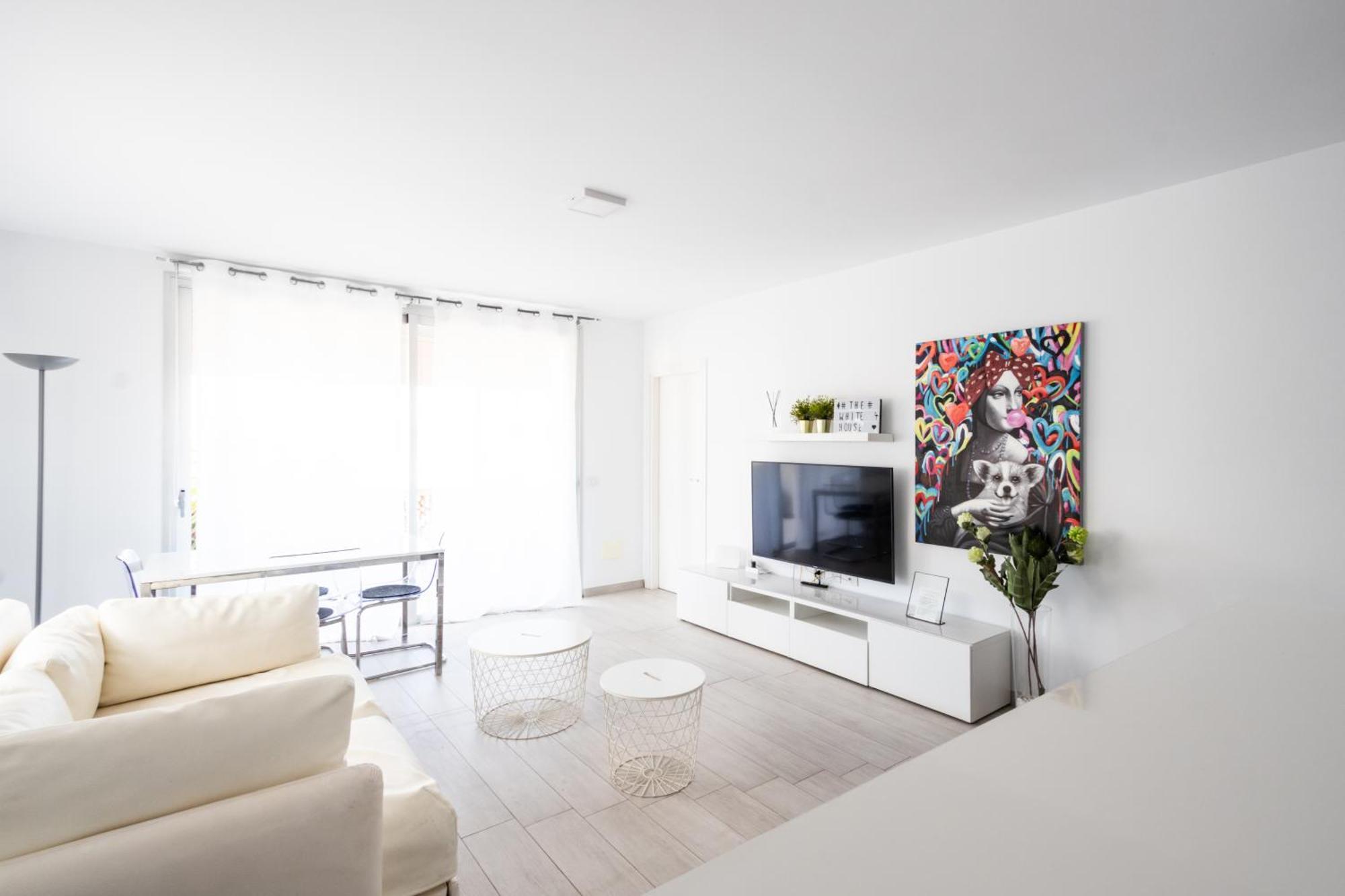 Ferienwohnung The White Heart House - Attic Sea View Los Cristianos  Exterior foto