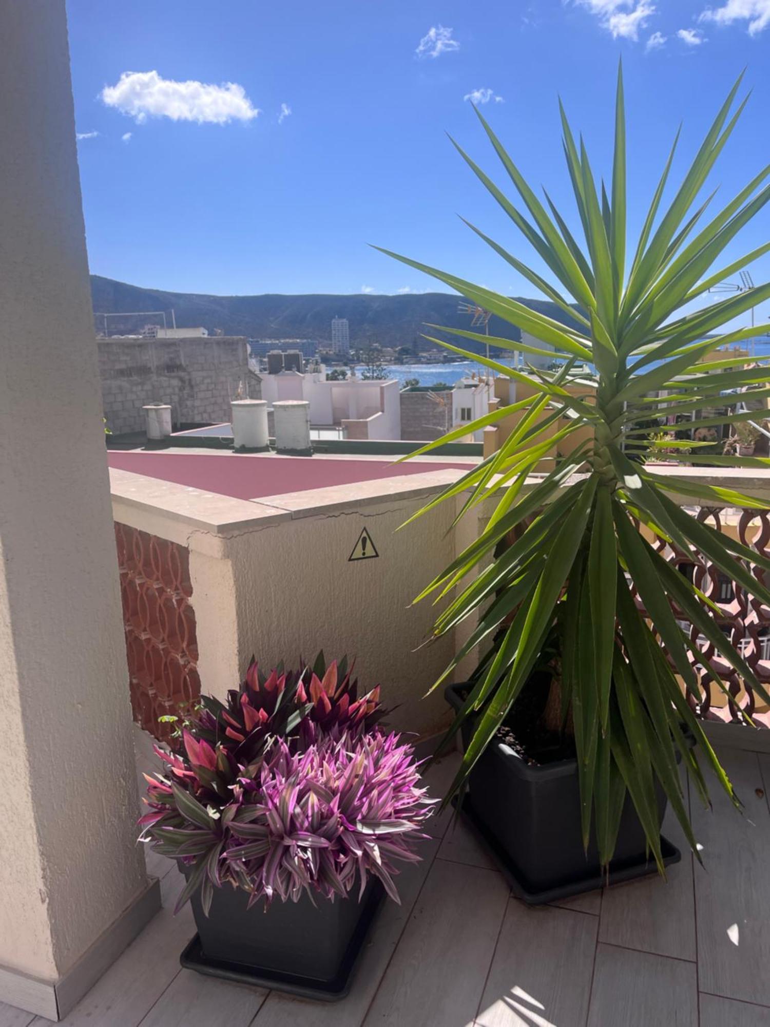 Ferienwohnung The White Heart House - Attic Sea View Los Cristianos  Exterior foto